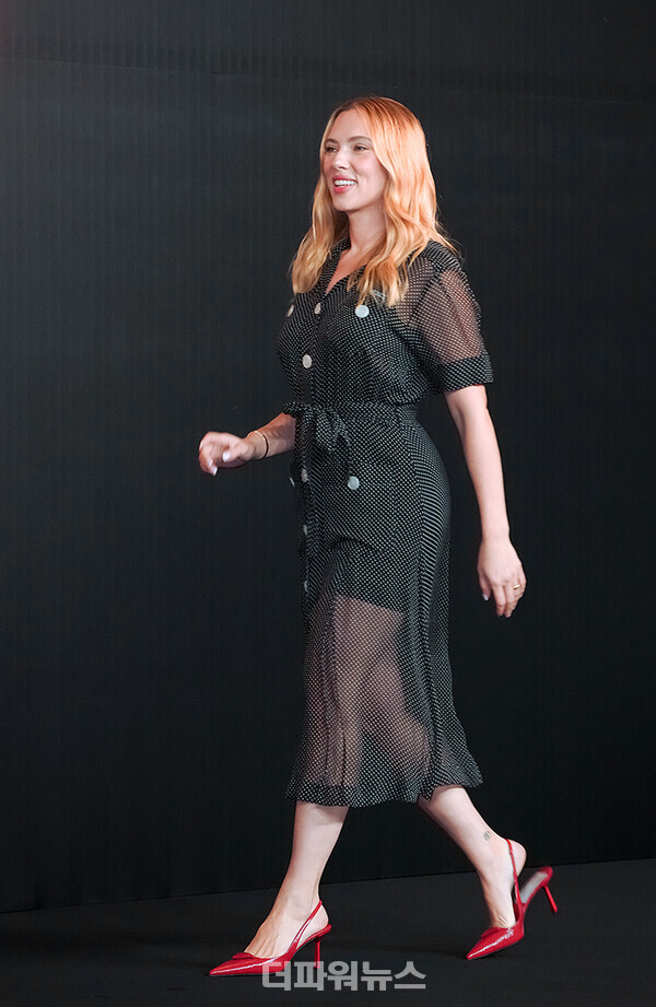 스칼렛요한슨,영화‘쥬라기월드:새로운시작’기자간담회