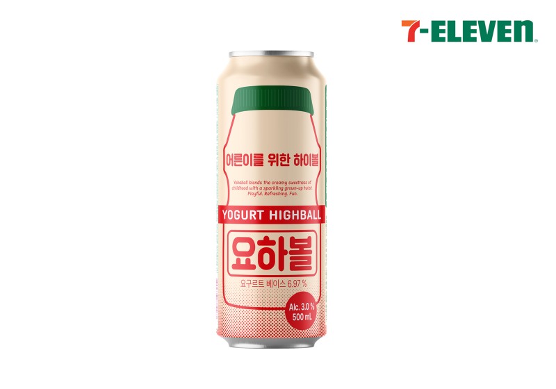 세븐일레븐, ‘요구르트 하이볼’ 선봬
