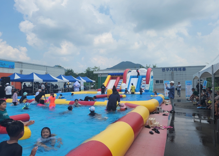 충북아쿠아리움, 여름철 어린이 물놀이장 무료 개장