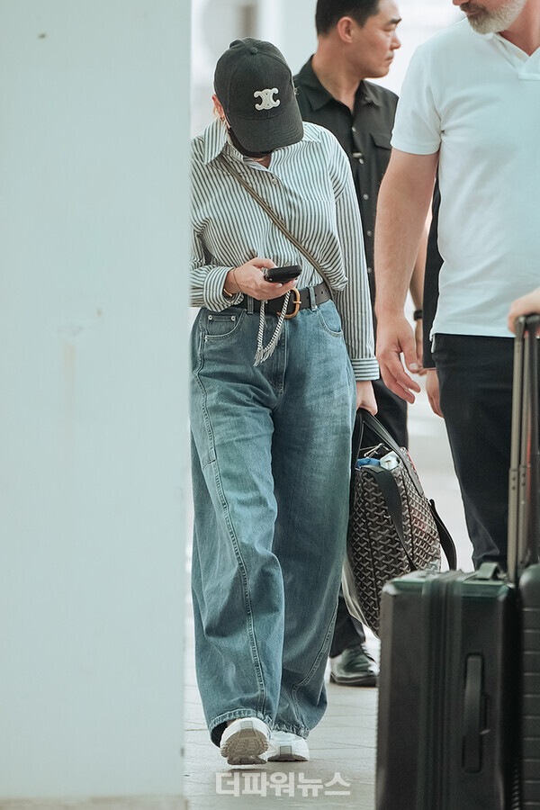 스칼릿조핸슨,인천국제공항출국