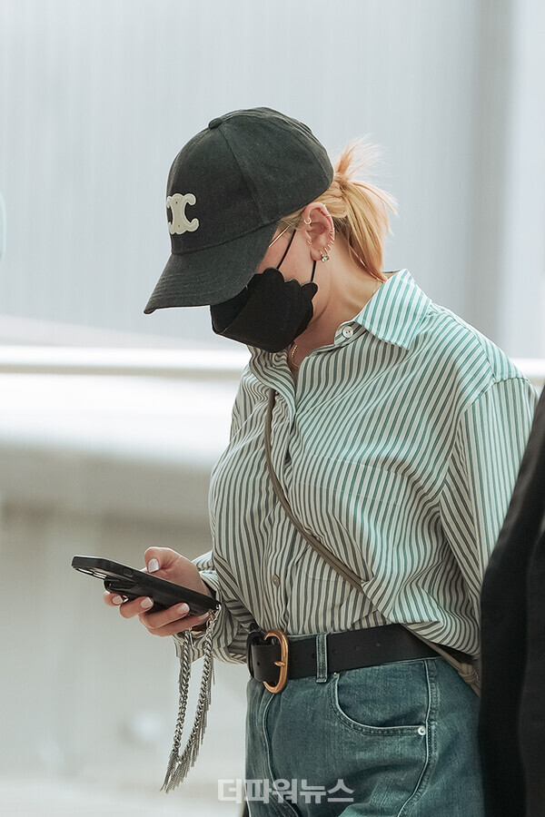 스칼릿조핸슨,인천국제공항출국