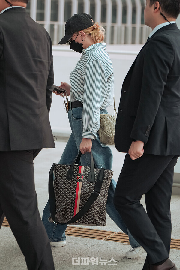 스칼릿조핸슨,인천국제공항출국