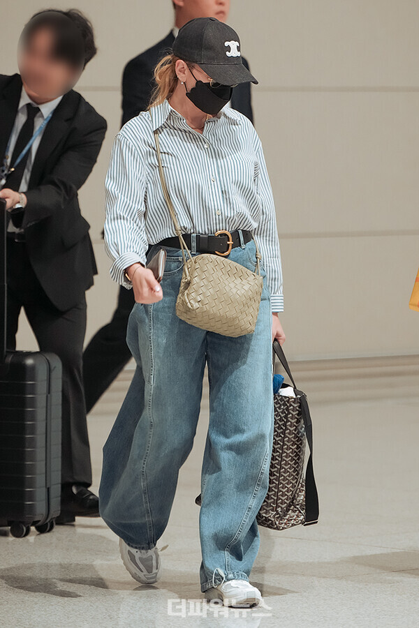 스칼릿조핸슨,인천국제공항출국