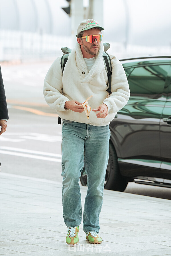 조나단배일리,인천국제공항출국