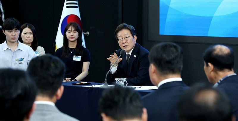 광주·전남 타운홀미팅에서 발언하는 이재명 대통령(사진=연합뉴스)