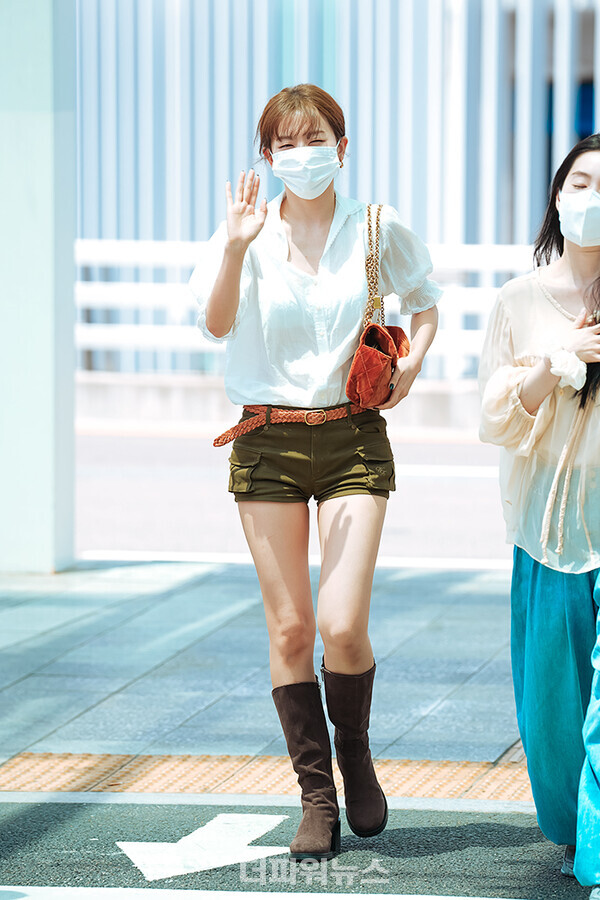 레드벨벳슬기,인천국제공항출국