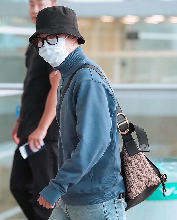 방탄소년단 지민, 인천국제공항 출국