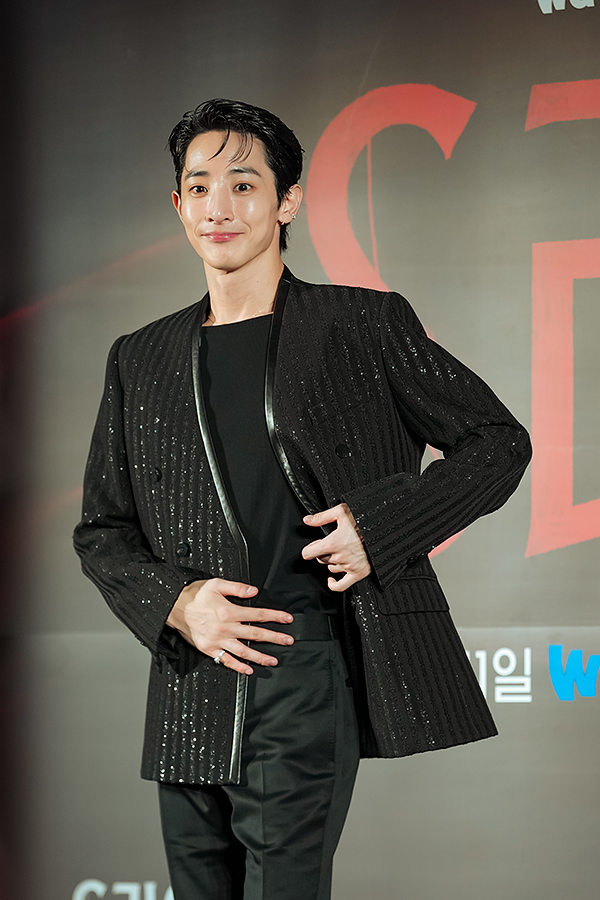 이수혁, 웨이브 오리지널 드라마 'S라인' 제작발표회