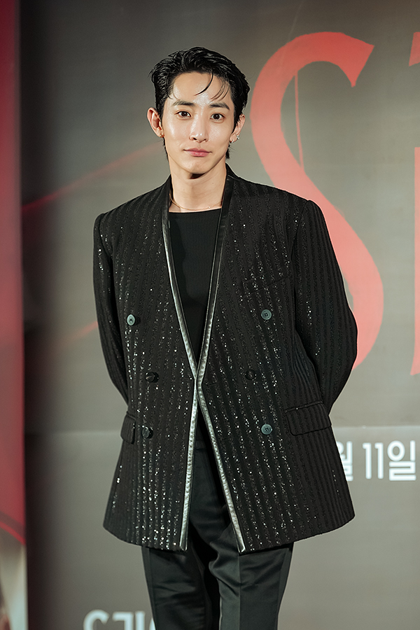 이수혁, 웨이브 오리지널 드라마 'S라인' 제작발표회