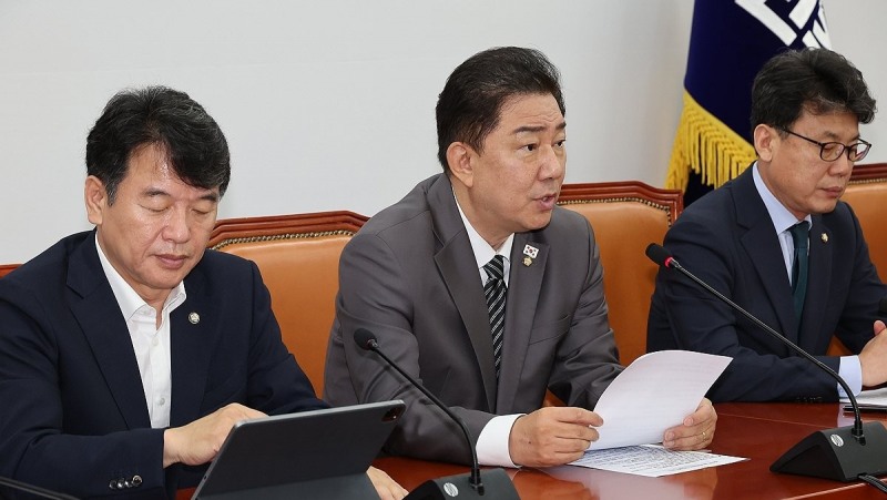 더불어민주당 원내대책회의(사진=연합뉴스)