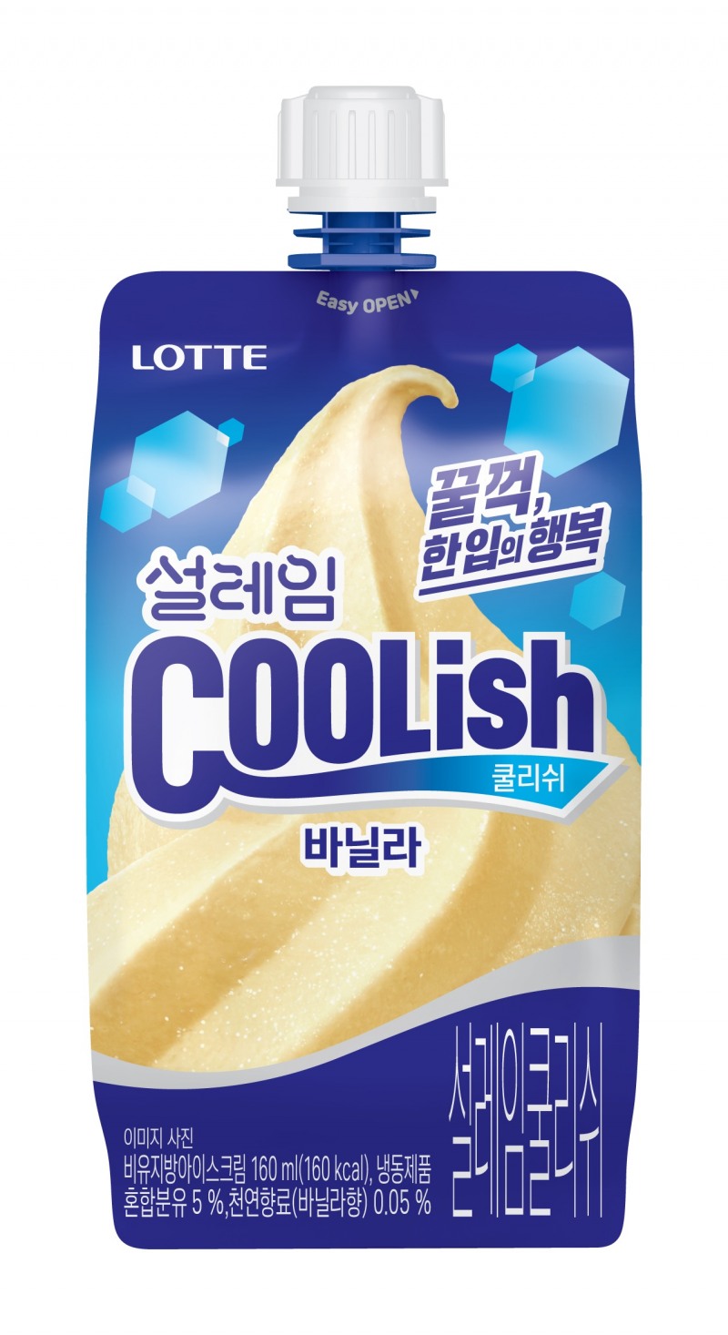 롯데웰푸드, ‘설레임 쿨리쉬 바닐라’ 도입