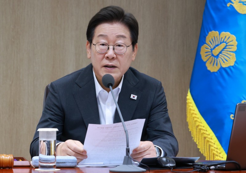 이재명 대통령 국무회의 주재(사진=연합뉴스)