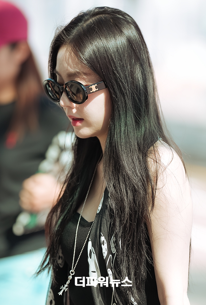 레드벨벳 아이린, 인천국제공항 출국