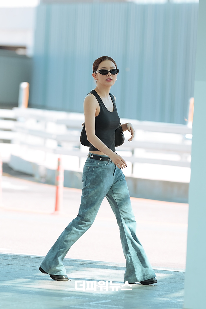 레드벨벳 슬기, 인천국제공항 출국