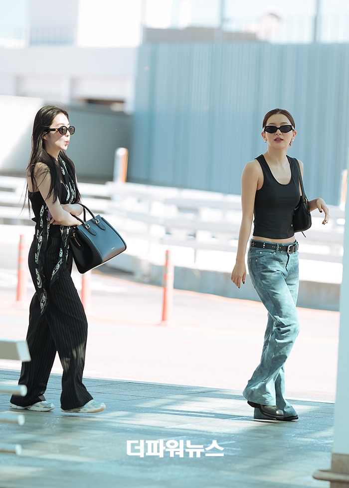 레드벨벳 아이린-슬기, 인천국제공항 출국