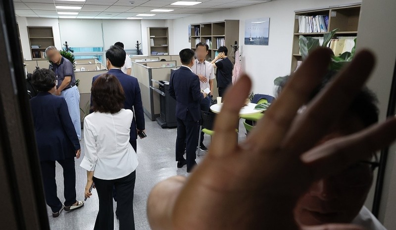 해병특검 압수수색 받은 임종득 의원실(사진=연합뉴스)