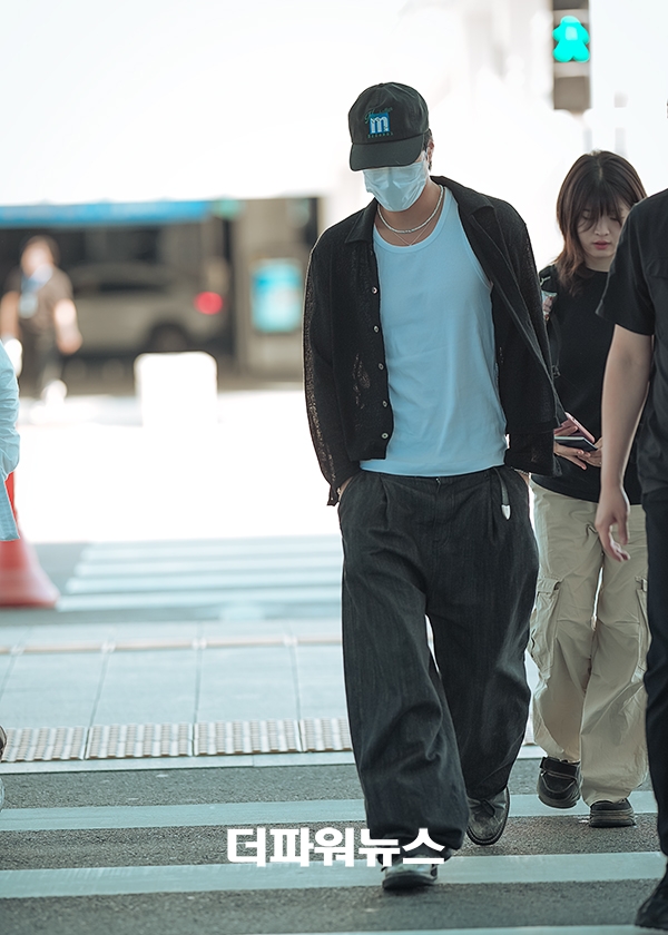 카이, 인천국제공항 출국