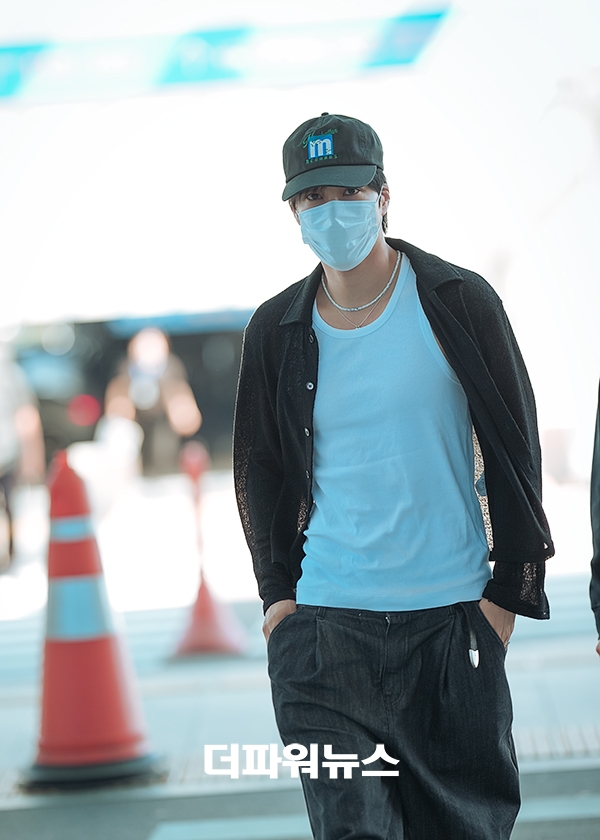 카이, 인천국제공항 출국