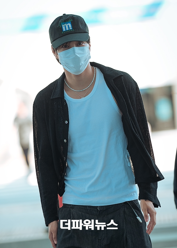 카이, 인천국제공항 출국