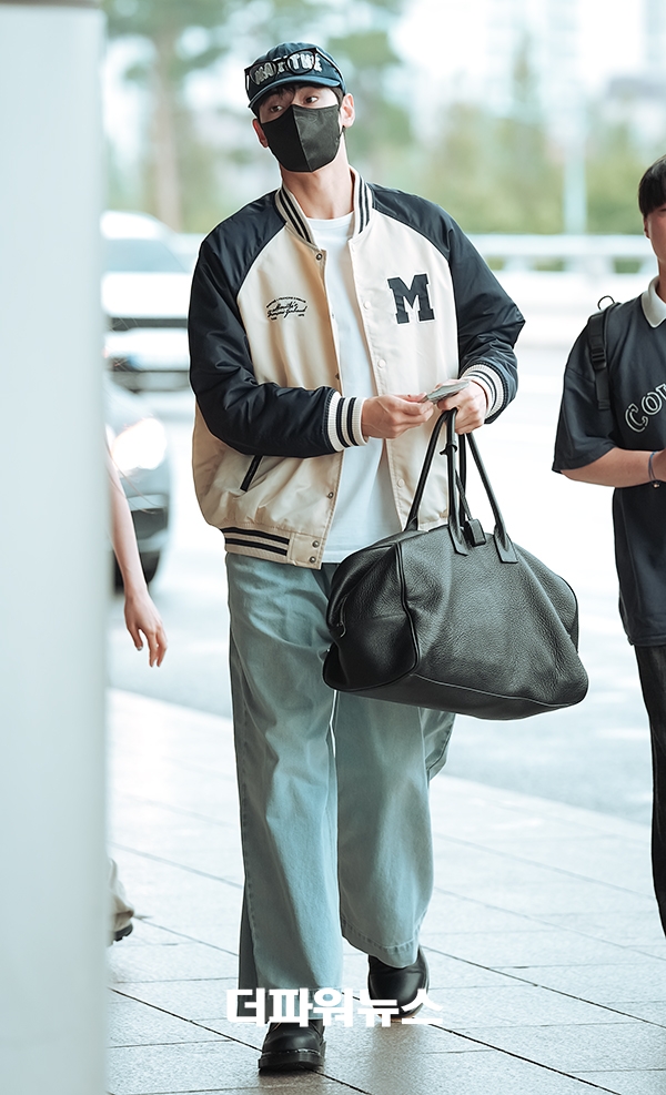 차은우, 인천국제공항 출국