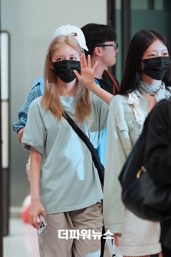 아이브 가을, 인천국제공항 입국