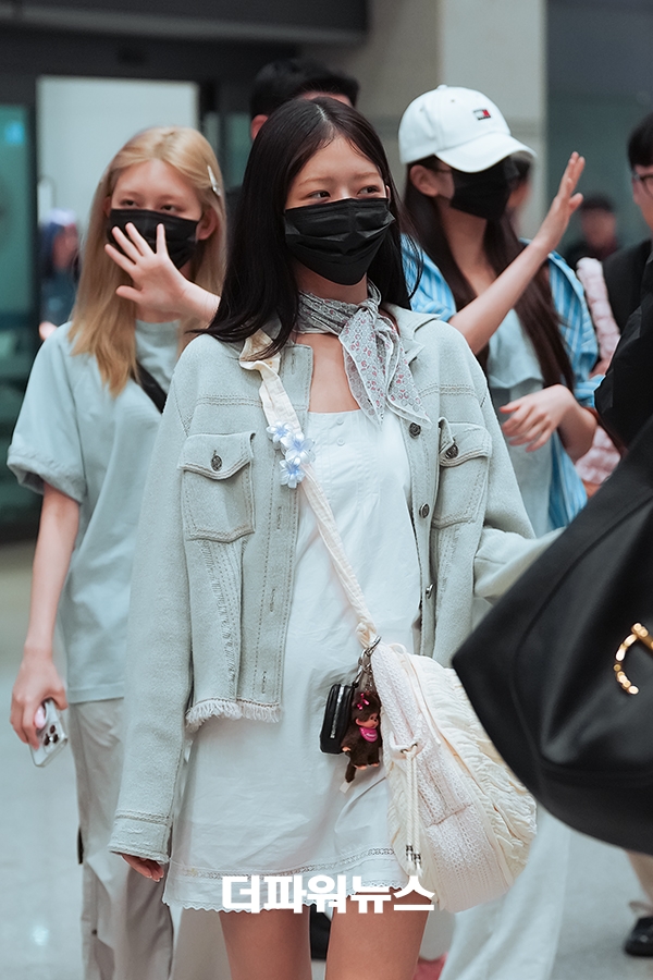 아이브 레이, 인천국제공항 입국