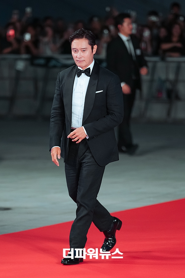 이병헌, 제4회 청룡시리즈어워즈 레드카펫 행사