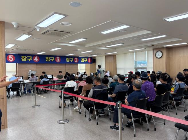 홍성군, ‘민생회복 소비쿠폰’ 1차신청 시작