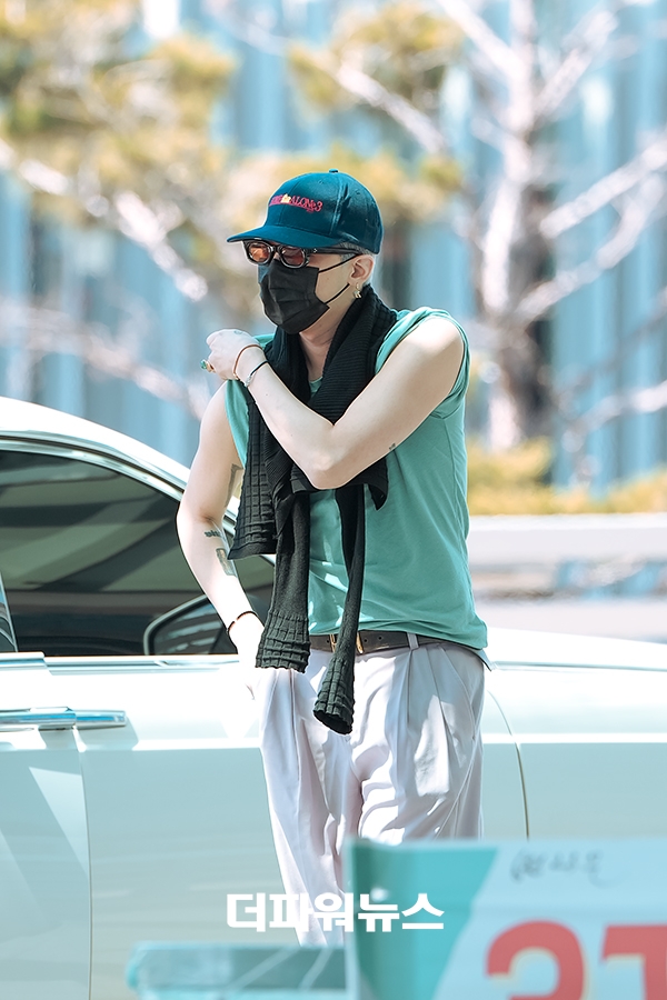 지드래곤, 인천국제공항 출국