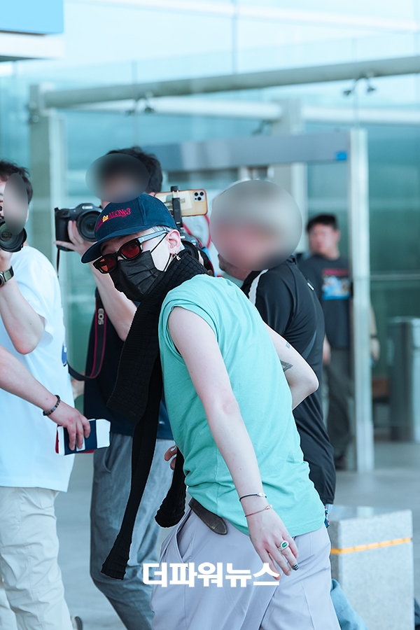 지드래곤, 인천국제공항 출국