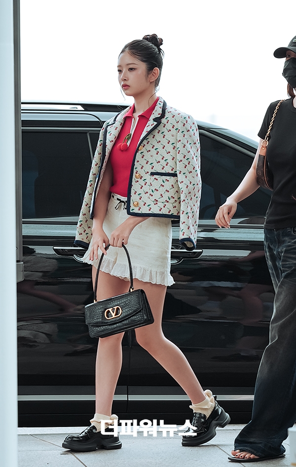 아이브 레이, 인천국제공항 출국