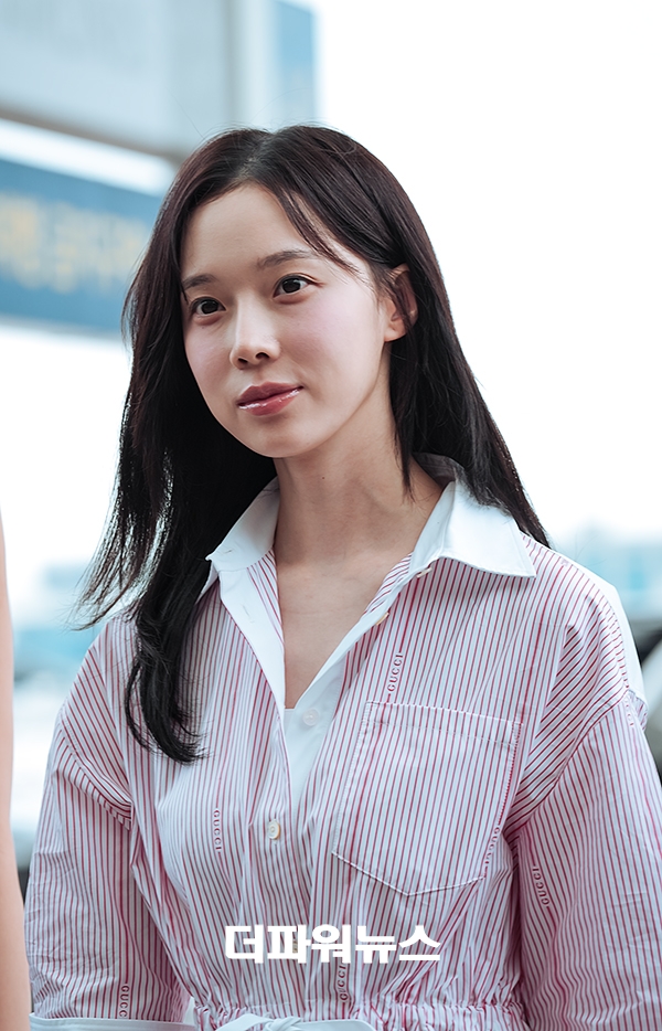 에스파 윈터, 인천국제공항 출국