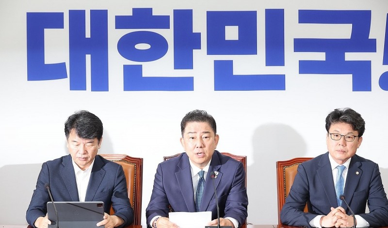발언하는 김병기 당대표 직무대행(사진=연합뉴스)
