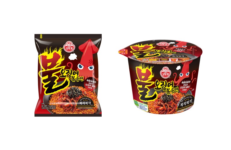 ㈜오뚜기, 매콤달달한 ‘불오징어볶음면’ 선보여