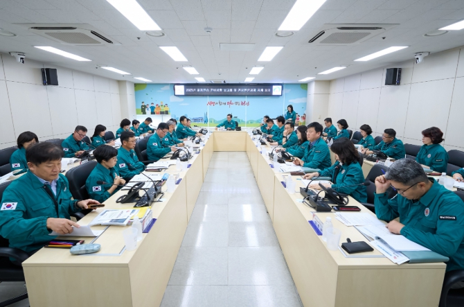 천안시 2025년 을지연습 준비상황 보고회