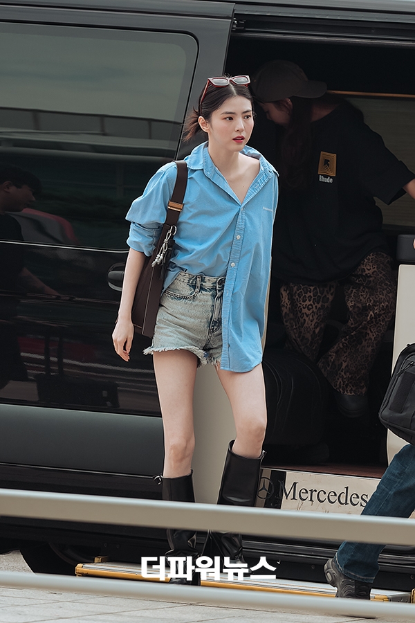 한소희, 인천국제공항 출국