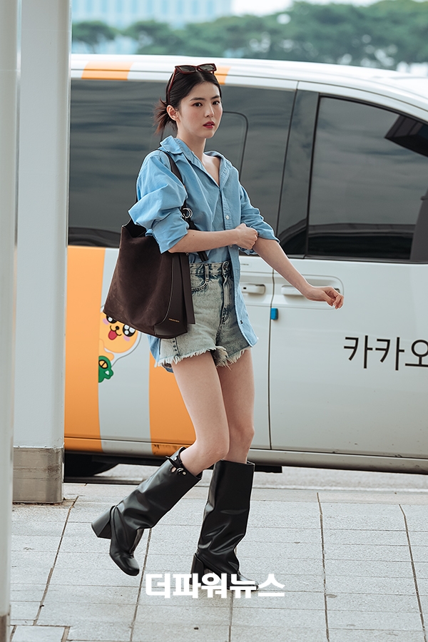 한소희, 인천국제공항 출국