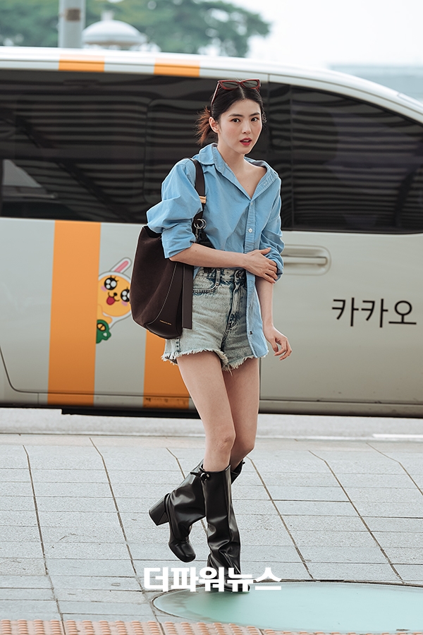 한소희, 인천국제공항 출국