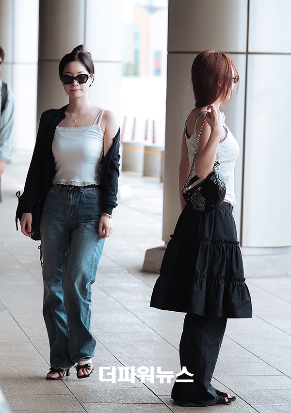 트와이스 다현, 김포국제공항 출국