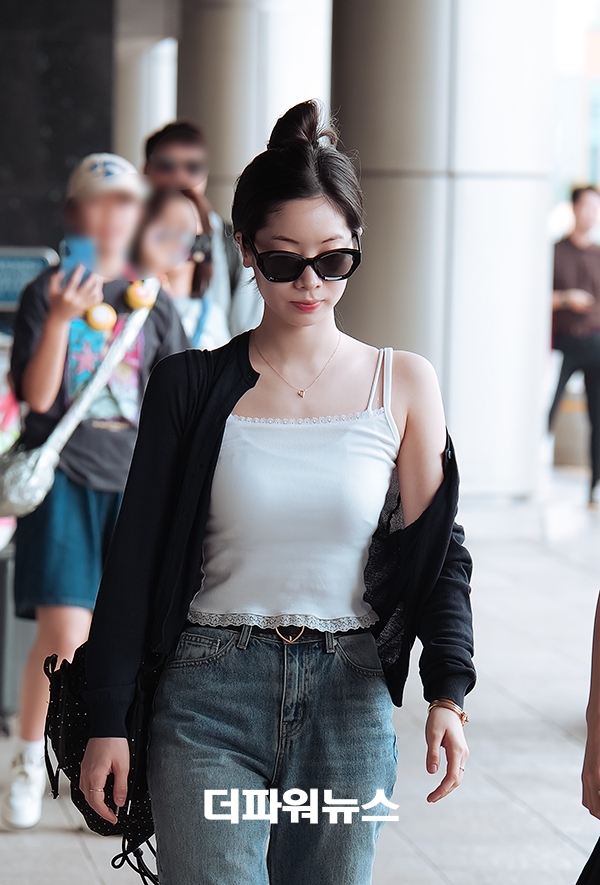 트와이스 다현, 김포국제공항 출국