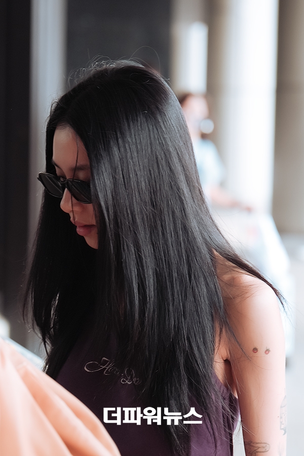 트와이스 채영, 김포국제공항 출국