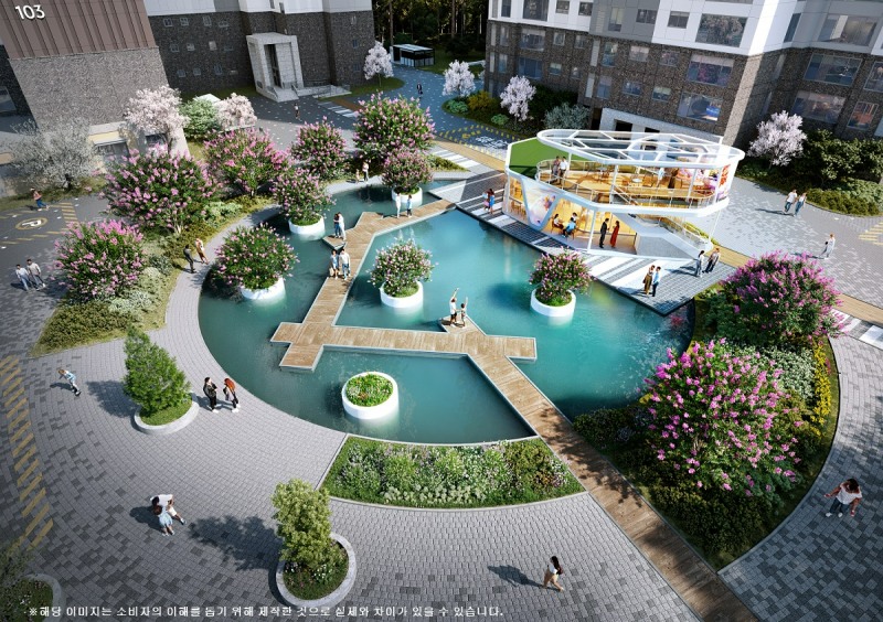 탑석 푸르지오 파크7 아쿠아 포레스트.(사진=대우건설)