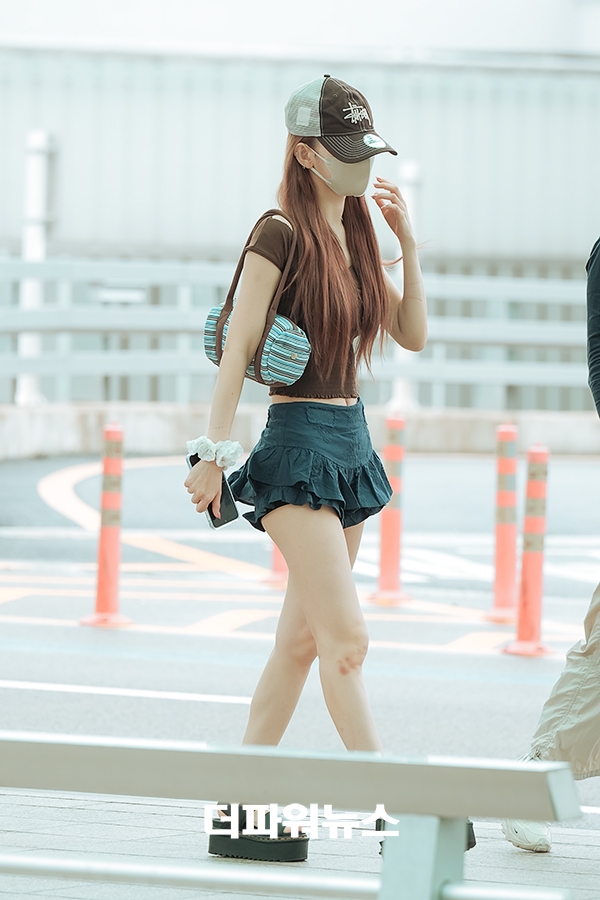 르세라핌 사쿠라, 인천국제공항 출국