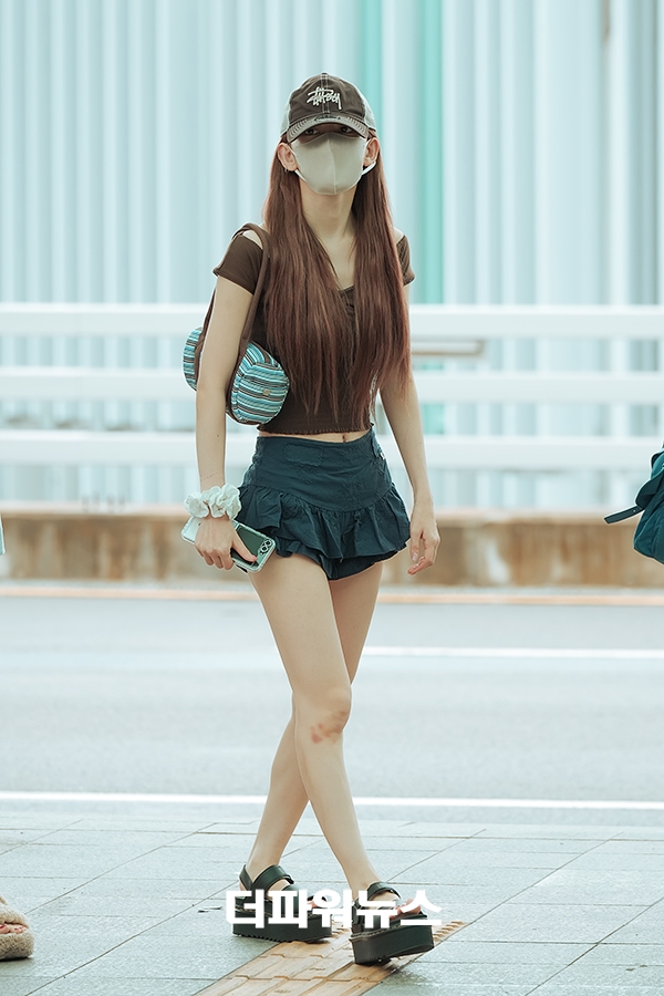 르세라핌 사쿠라, 인천국제공항 출국