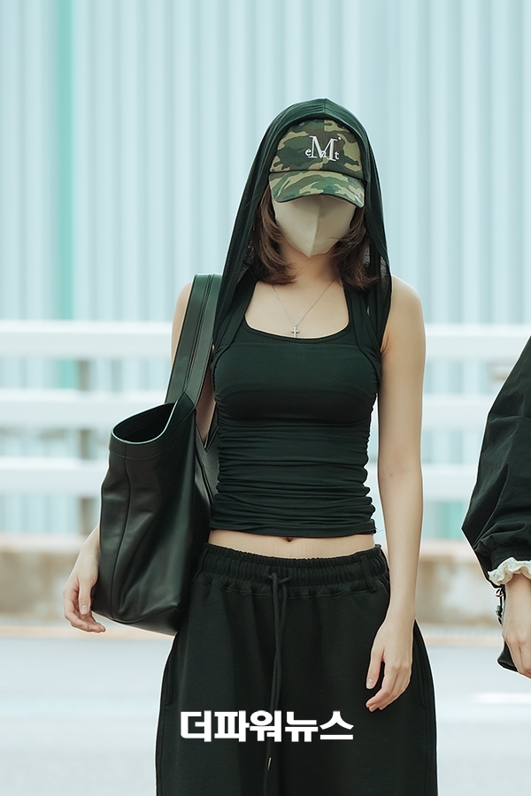 르세라핌 김채원, 인천국제공항 출국