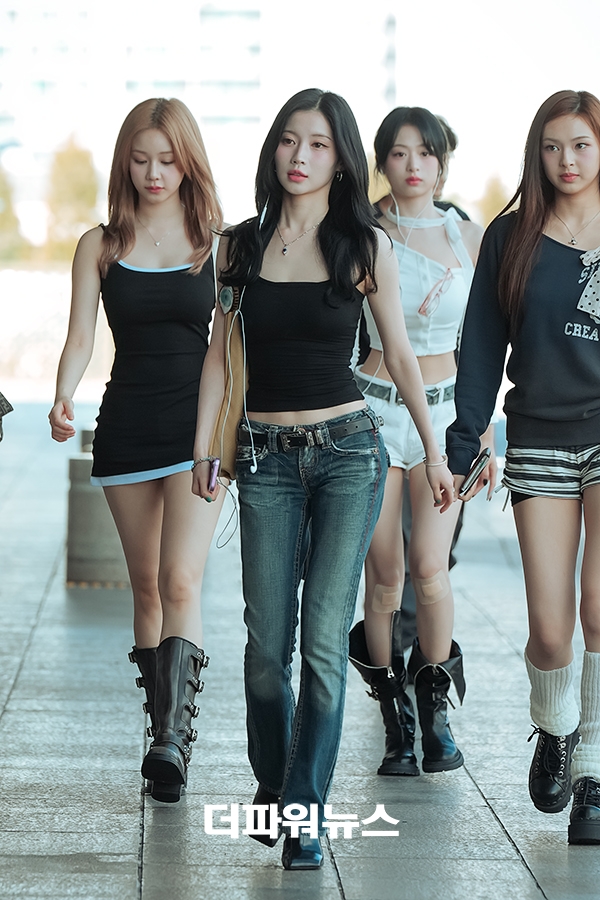 베이비몬스터 아사, 인천국제공항 출국