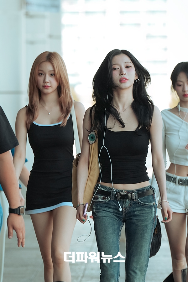 베이비몬스터 아사, 인천국제공항 출국