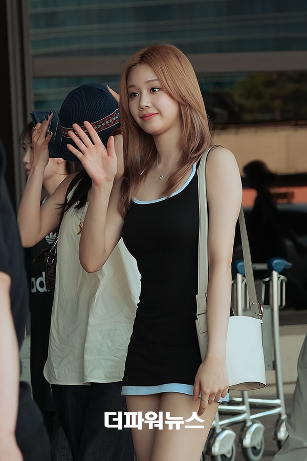 베이비몬스터 파리타, 인천국제공항 출국