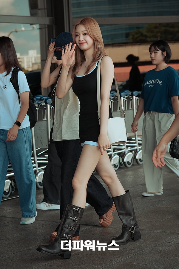 베이비몬스터 파리타, 인천국제공항 출국