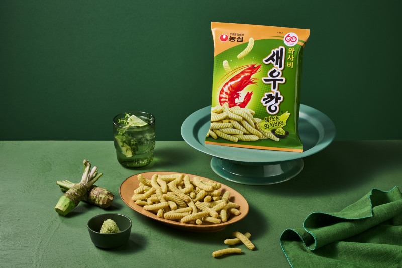 농심 와사비새우깡, 180만 봉 판매 돌파